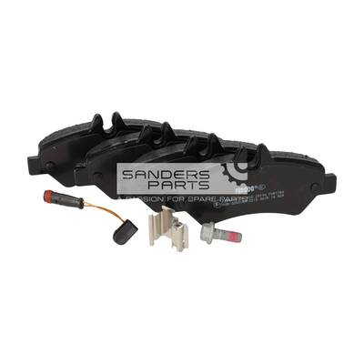 JEU DE PLAQUETTES DE FREIN ESSIEU ARRIÈRE SPRINTER WVA 29190 FERODO OEM